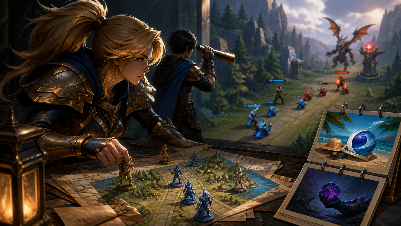 one front-page editorial synthesis of the headline and two exact article facts from LoL Patch 26.16 and Event Rules | League of Legends coverage focused on 26.16, Legends Community