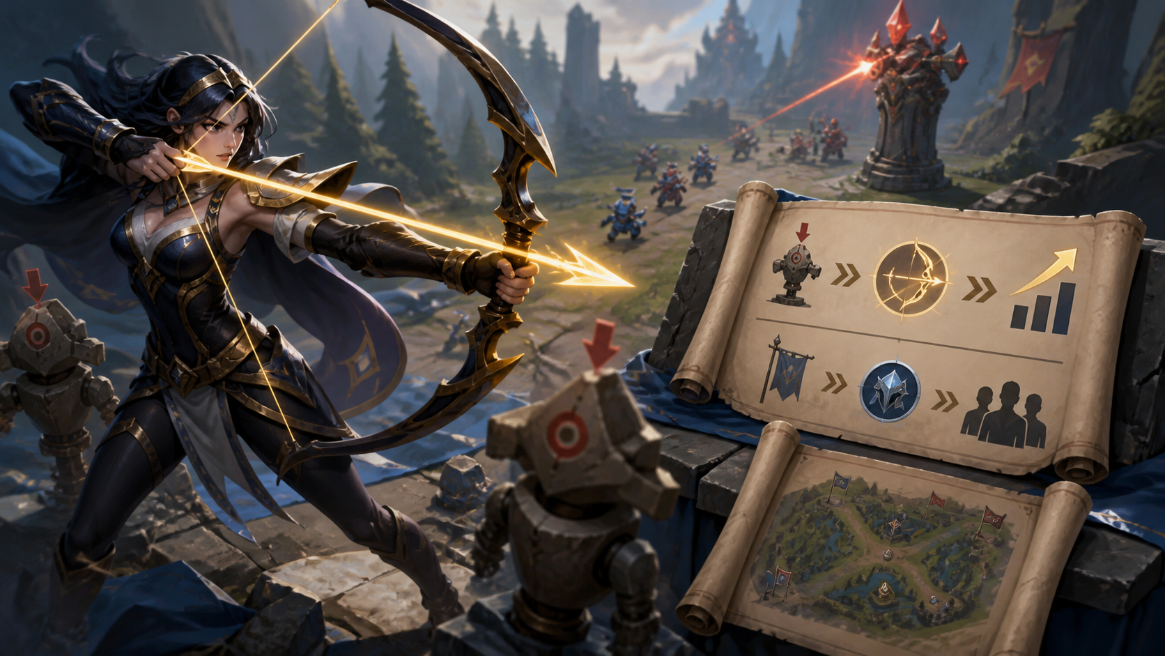 one front-page editorial synthesis of the headline and two exact article facts from LoL 26.16 Puts ADCs and Events in Focus | League of Legends coverage focused on 26.16, Legends C