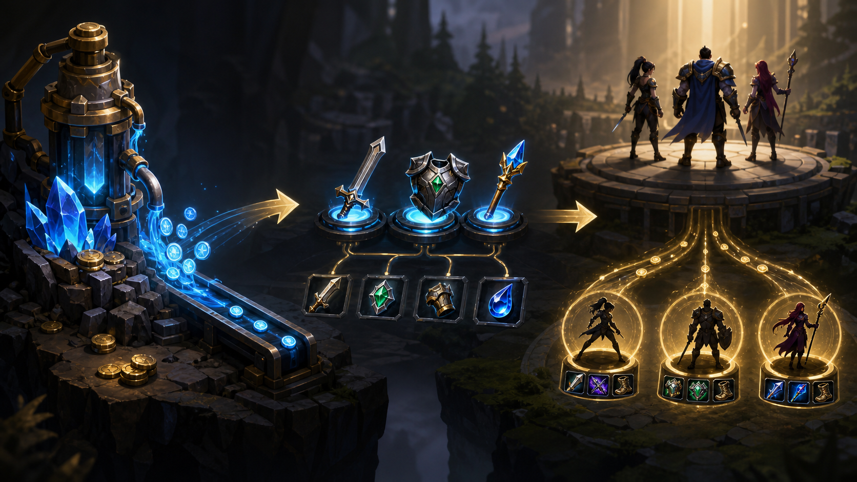 a cause-change-outcome explainer mapping at least two exact article facts from League of Legends 26.16 gives players a patch-noise filter | Patch 26.16 coverage separates Classic g