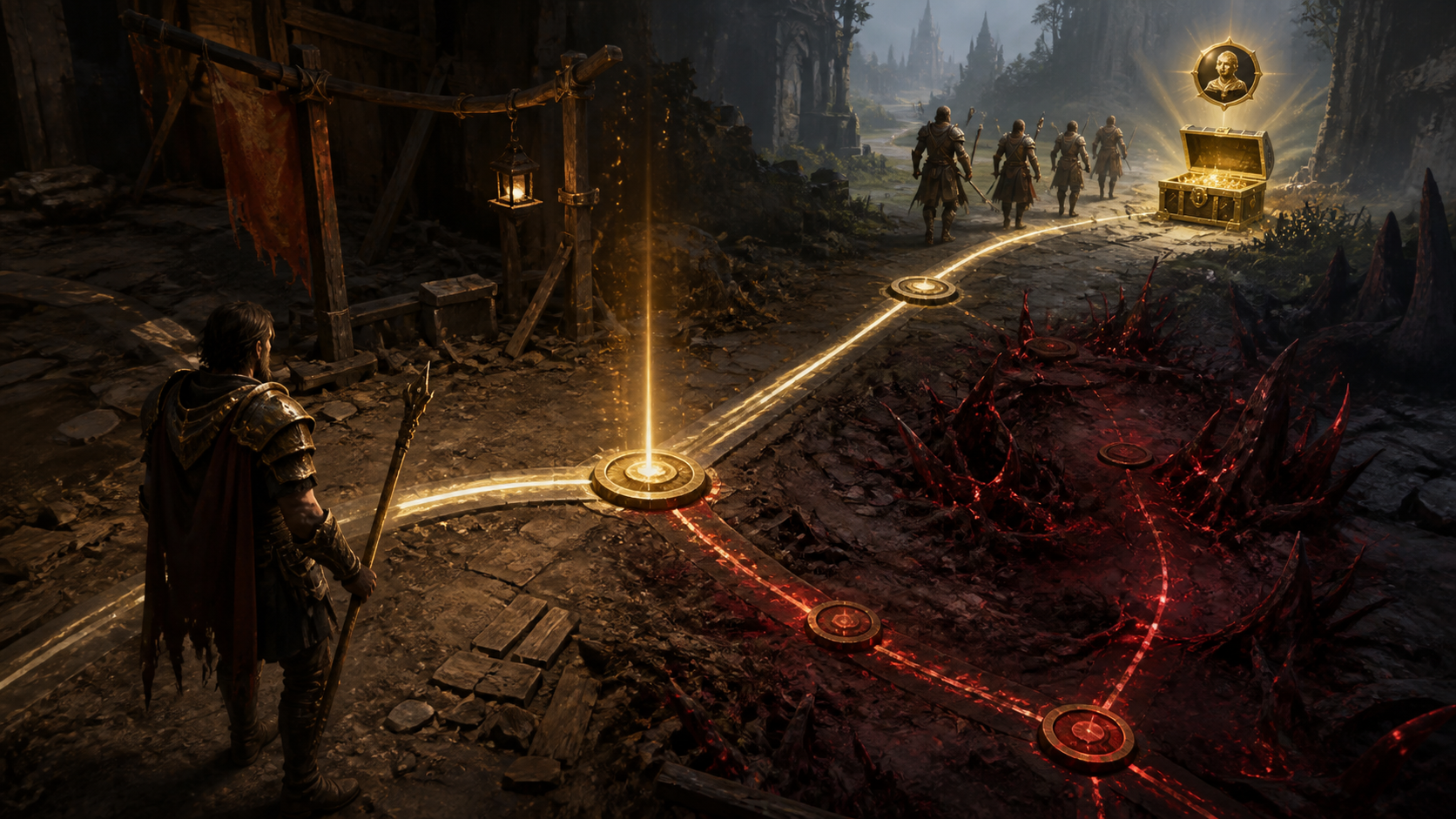 one system, rule, activity, or mode state change from Why the free skill point is the hook, with its before-and-after player consequence