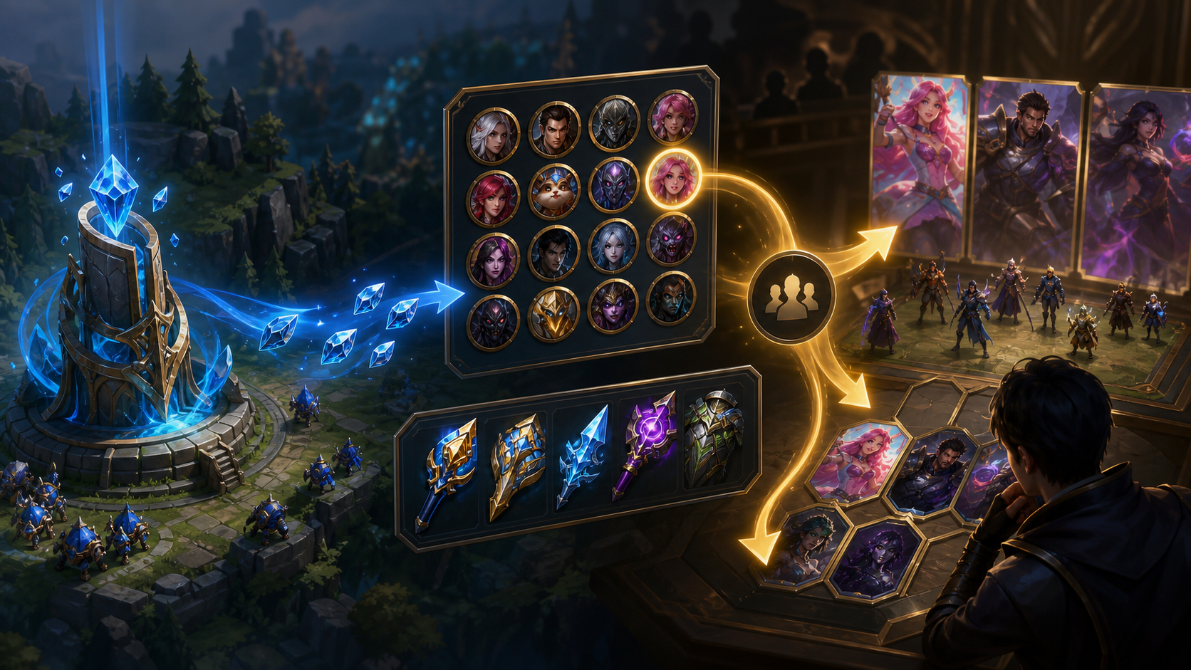 a cause-change-outcome explainer mapping at least two exact article facts from League of Legends 26.16 Systems First Classic Checklist | Patch 26.16 coverage is most useful when pl
