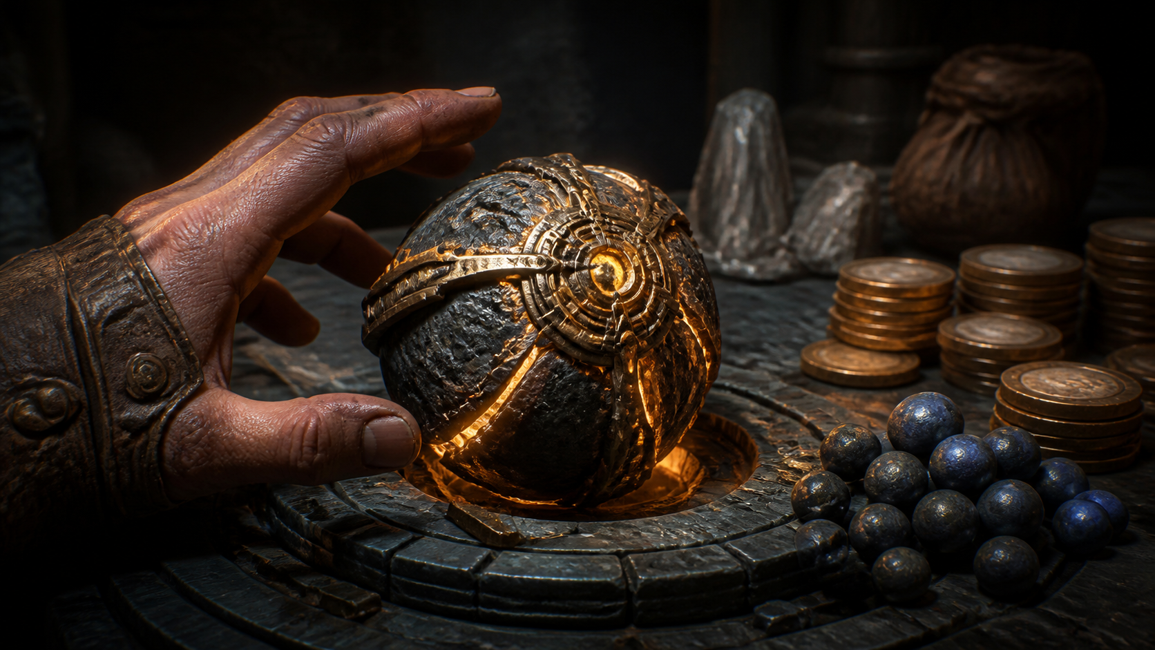 one item, reward, economy, or resource change from The endgame overhaul angle gives the update weight, visibly connected to a player choice